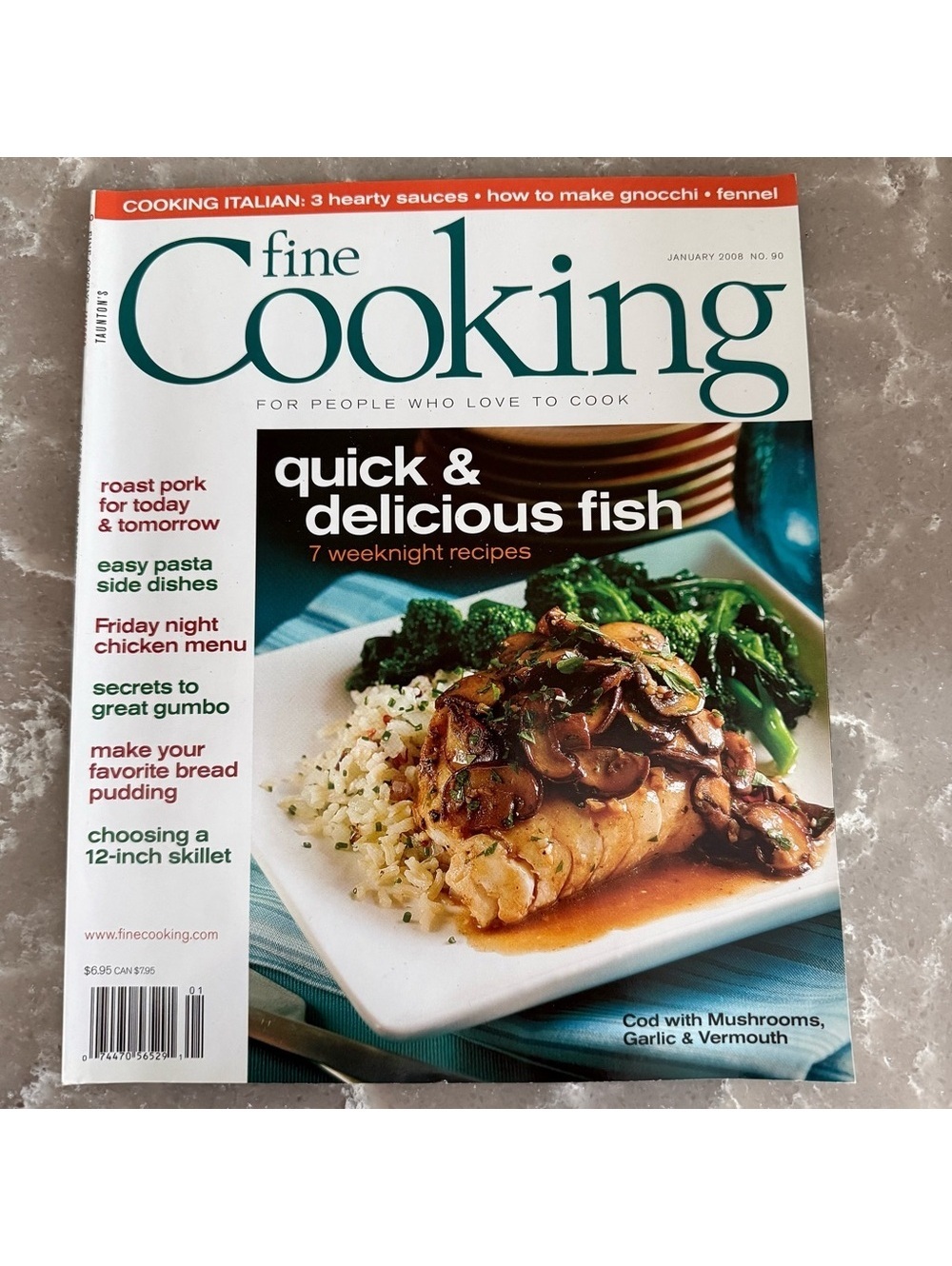 Fine Cooking Magazine January 2008